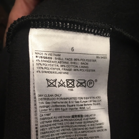 Banana Republic Strapless Sweater Fringe Dress - Picture 8 of 8